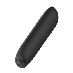 Stymulator Vibrtor Ers rezgs, USB-tlts, 20 md Fekete matt