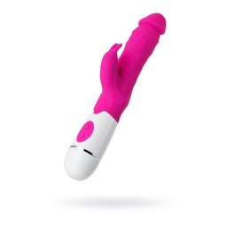 A Toys Vibrtor 16 rezgsmd, anatmiai domborulatok 25,4 cm rzsaszn szilikon