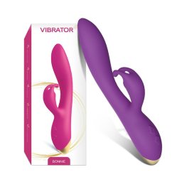 Bonnie Vibrtor Nyuszis G-pont stimull Vzll 22,2 cm lila