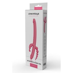 Essentials Vibrtor Tbbszrs stimulci, 10 vibrcis md, USB-tlts 40 cm rzsaszn