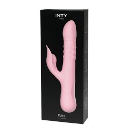 Inty Toys Vibrtor 10 md, pulzl, duplamotoros 24 cm rzsaszn
