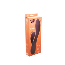 Rio Vibrtor G-pont s csikl stimull, USB tlts, 20 cm, rzsaszn