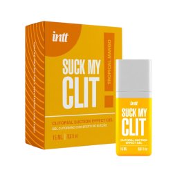Intt Suck My Clit - klitorisz stimuláló gél nőknek - mangó (15 ml)