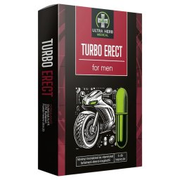 Turbo Erect - étrend kiegészítő kapszula férfiaknak (6 db)
