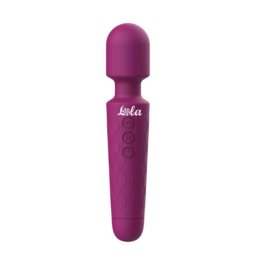 Mini Wand vibrátor 10 mód, 10 fokozat, USB töltés lila