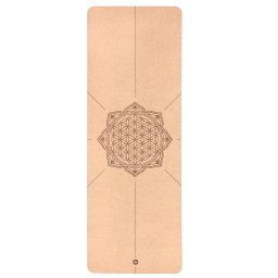 Élet virága parafa jógaszőnyeg - 4mm - Bodhi