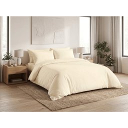 Pamut ágynemű FOREVER COLOURS sárga Ágyneműhuzat mérete: 2 db 60 x 70 cm | 260 x 220 cm