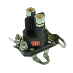 Segédrelé 12V fűnyíró indítómotorokhoz