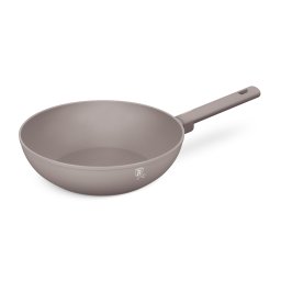 Berlinger Haus Wok serpenyő 28cm tapadásmentes titánPro bevonattal Taupe Collection BH/8093