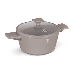 Berlinger Haus Lábas fedővel 24cm tapadásmentes titánPro bevonattal Taupe Collection BH/8101N