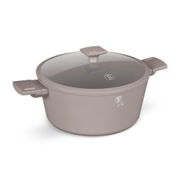 Berlinger Haus Lábas fedővel 28cm tapadásmentes titánPro bevonattal Taupe Collection BH/8102