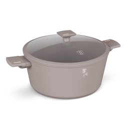 Berlinger Haus Lábas fedővel 30cm tapadásmentes titánPro bevonattal Taupe Collection BH/8103