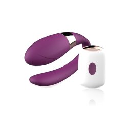 Stymulator V-Vibe Tvirnyts, 7 md lila USB tlts