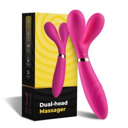 Vibrtor rugalmas karokkal 9 rezgsmd rzsaszn USB-tlts