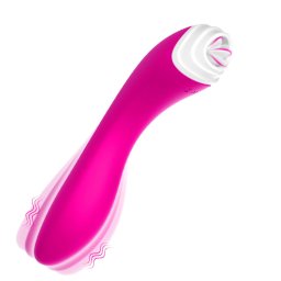 Fairyland Vibrtor Ketts stimulci, 9 md, USB tlts 19,5 cm rzsaszn