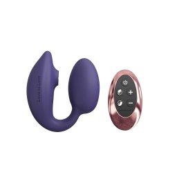 Wonderlover Vibrtor Flapping, Podwjna stymulci, Tvirnyts 9,8 cm indigkk