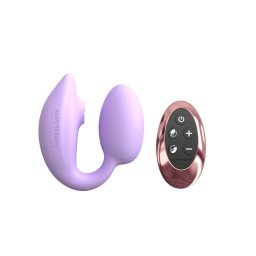 Wonderlover Vibrtor Podwjna stimulci, Trzepoczca, Tvirnyts 9,8 cm lila