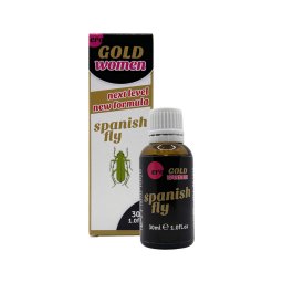 HOT Spanish Fly Gold Woman - vágyfokozó afrodiziákum cseppek nőknek (30 ml)