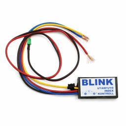 Utánfutó visszajelző index kontrol, LED-el, Blink 1 körös