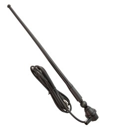 Antenna univerzális, gumi, fekete KSE18 / 94463/AM3536