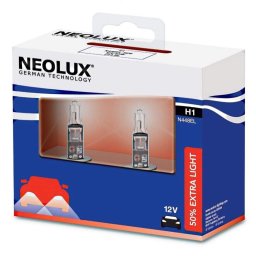 Izzó 12V/55W/H1 2db/+50% Neolux N448EL