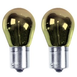 Izzó 12V/21W PY21W BAU15s (irányjelző) króm/narancssárga Lampa 58067