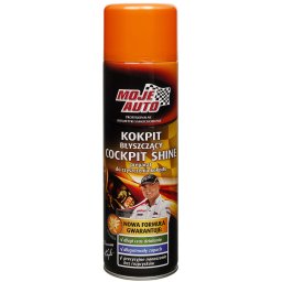 Műszerfalápoló magas fényű spray vanília illattal 750 ml Moje Auto 19-009