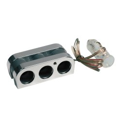 Szivargyújtó elosztó 3-as, 120W Max, 12/24V Lampa 39083