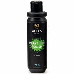 Autópolír, extra erős, vágópolír 225 ml, Wolf WP 6G HEAVY CUT POLISH – CUT IT