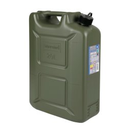 Üzemanyag kanna 20 literes, egymásra rakható, műanyag, military, Lampa PE Jerry Can