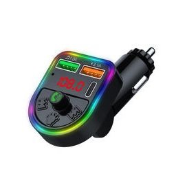 FM/Bluetooth transmitter - 2 USB + TYPE-C - Autolife P20