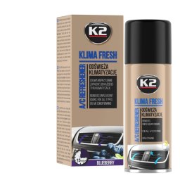 Légkondicionáló illatosító bomba, Áfonya illatú 150 ml, K2 Klima Fresh K222BB