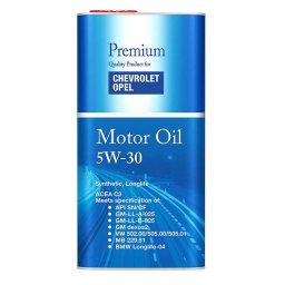 Motorolaj 5W-30, Opel, GM, Dexos 2, FANFARO 5 liter