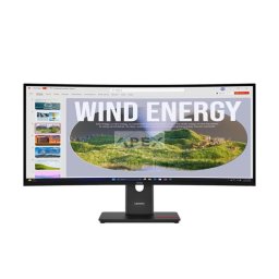 LENOVO Monitor - ThinkVision T34WD-40, 34" WQHD 3440x1440 VA, 21:9, 3000:1, 300cd/m2, 4ms, USB A-C, DP, HDMI, RJ45