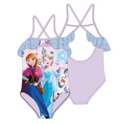Disney Jégvarázs Sisters Light Purple gyerek fürdőruha, úszó 5 - 6 év / 110 - 116 cm
