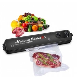 Élelmiszer Vákuum csomagoló, ajándék 10 db zacskóval, 90 W, DT