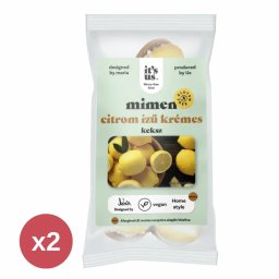 It's us MIMEN Citromkrémes töltött keksz (gluténmentes) 2X150 g
