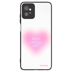 Fekete szilikon tok az alábbi mobiltelefonokra Motorola Moto G32 - Rich Energy