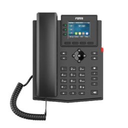 Fanvil X303G SIP telefon, 2.4" bar.display, 4SIP, dual Gbit, PoE