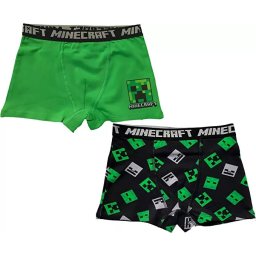Minecraft Green gyerek boxeralsó 2 darab/csomag 6 év / 116 cm