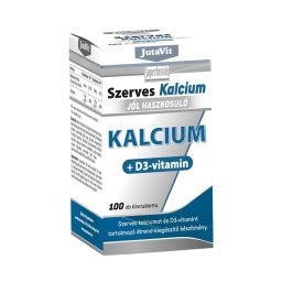 JutaVit Szerves kalcium + D3-vitamin filmtabletta 100x