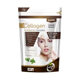 JutaVit Collagen + Hialuron Komplex italpor csokoládé ízben 407g