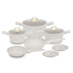 Berlinger Haus Edénykészlet 10 részes titánpro bevonattal matt cream Sahara Collection BH/8080NN