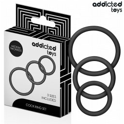 ADDICTED TOYS - prmium szilikon gyrk szett 2. modell