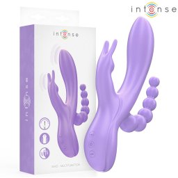 INTENSE Miko - hromfunkcis vibrtor, 7 rezgssel, lila