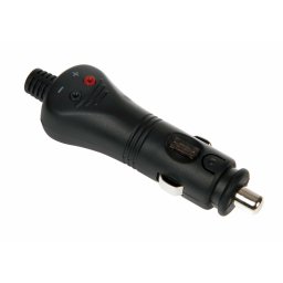 Szivargyújtó dugó, LED-es, gyorsszerelésű 12/24V 7,5A, Lampa 39043