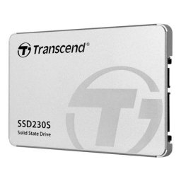 TRANSCEND SSD230S 4TB SSD 2.5'' SATA III, 3D TLC, alumínium ház, 560MB/s R, 520MB/s W ezüst