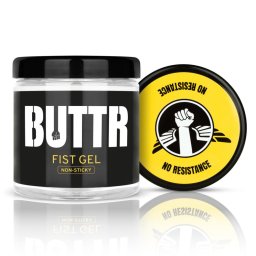 BUTTR - vízbázisú síkosító gél fistinghez, tapadásmentes (500 ml)