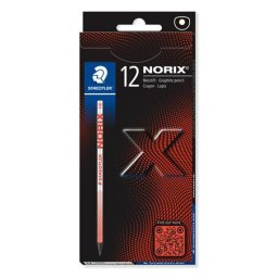 STAEDTLER Grafitceruza, HB, STAEDTLER "Norix(R) 181", piros