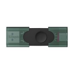 KINGSTON Pendrive, 256GB, USB 3.2 Gen1, USB-A/USB-C, KINGSTON "DataTraveler Duo"